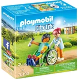 Playmobil City Life Patient im Rollstuhl 70193
