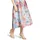 Vera Mont Faltenrock Damen Floral Blau 42
