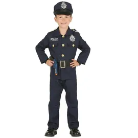 JADEO Polizei Kostüm Kinder 5-6 Jahre