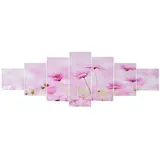 MCW Leinwandbild H375 XL Blumen 7-tlg.