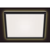 Briloner LED Panel Slim 29,3 cm, schwarz, ultraflach CCT