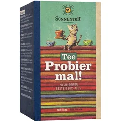 Sonnentor Bio-Tee Probier mal!" – 20 Beutel in verschiedenen Sorten 34,4 g, DK-Beutel"