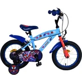 Volare Kinderfahrrad Spidey 14 Zoll Kinderrad in Blau