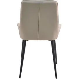 Möbilia Esszimmerstuhl WAVRE Stoff beige 2er Set