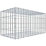 Gabiona C-Ring-Gabione 40 x 80 x 40 cm Maschenw 5 x 10 cm