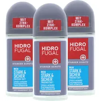 Hidrofugal Men Stark & Sicher Deo Roll-on 3 x 50 ml