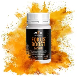 nex nutrition Fokus Boost Kapseln 60 St.