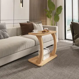 [en.casa] Stattela Braun Holzoptik 59 x 35 x 56 cm