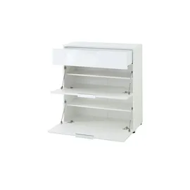 Möbel Kraft Vitreo Neo 90 x 99 x 41 cm Soft Close weiß