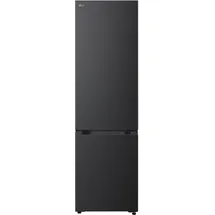 LG Fit&Max GBBS726BEV Kühl-Gefrierkombination (375 l, 2030 mm hoch, Essence Black Steel)