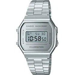 CASIO Vintage Collection Uhr A168WEM-7 | Silber