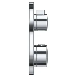 Grohe Grohtherm Duschthermostat rund für 2 Verbraucher Chrom 24076000