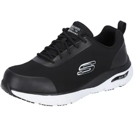 SKECHERS Herren Arch Fit Sr Ringstap Sneaker, Schwarz/Weiß, 45 EU - 45 EU