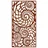 vidaXL Garten-Wanddeko 105x55 cm Cortenstahl Muschel-Design
