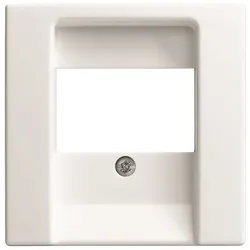 1St. Busch-Jaeger 1762-914-506 Zentralscheibe, Steckdose Busch-balance SI alpinw...