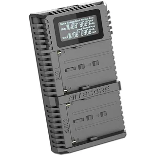 Nitecore USN3 Pro Dual Charger für Sony