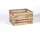 iWerk Holzkiste Geflammt M 50 x 40 x 30 cm 30-tlg. Holz
