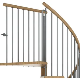 DOLLE Brüstungsgeländer mit Eichehandlauf FSC®