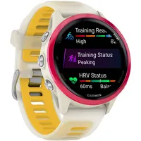 Garmin Forerunner 570 42 mm Bone/Himbeerrot Aluminium