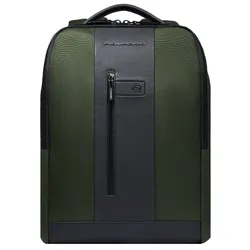 Piquadro Brief Rucksack RFID 41 cm Laptopfach green