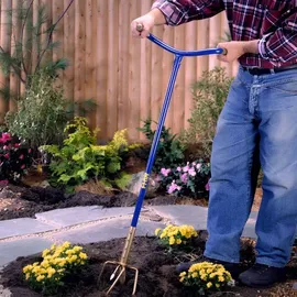 Sonneck Gartenkralle Gold/Blau