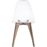 vente-unique Esszimmerstuhl Audra Polycarbonat transparent 2