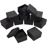 Famanu Uhrenbox mit weichem Kissen - Schwarz