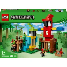 LEGO Minecraft Die Papageienhäuser 21282