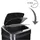 TALK-POINT Sensor Mülleimer 40 l Schwarz