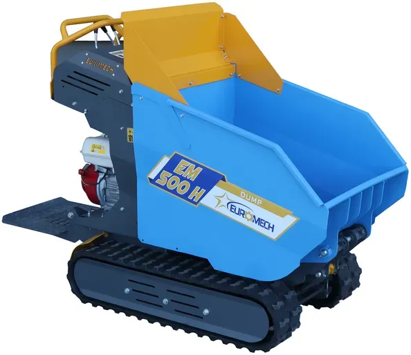 EuroMech EM500H Dump  Raupendumper mit hydraulischer Kippmulde 500 kg  Hydrostatischer Antrieb
