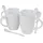VBS Kaffeetasse 0,3 l Weiß 4 St.
