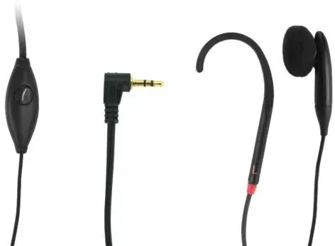 Geemarc Telecom CL Hook 5 Kopfhörer Kabelgebunden Ohrbügel Schwarz