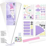 Ludwig Bähr URSUS Schultüten-Bastelsets Schultüten-Bastelset Easy Line Rainbow