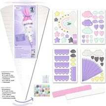 Ludwig Bähr URSUS Schultüten-Bastelsets Schultüten-Bastelset Easy Line Rainbow