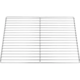 vidaXL Grillrost 47 x 32,5 cm Edelstahl silber