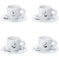 Bialetti Espressotasse 0,06 l Weiß 4 St.