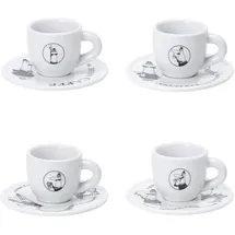Bialetti Espressotasse 0,06 l Weiß 4 St.
