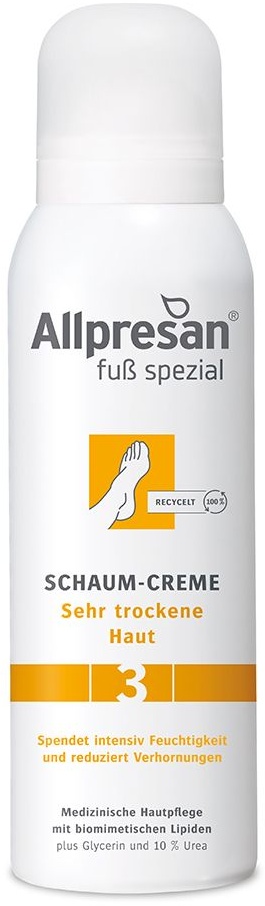 Allpresan® Fuß spezial Original Schaum-Creme Nr. 3 Sehr trockene Haut Schaum 125 ml 125 ml Schaum