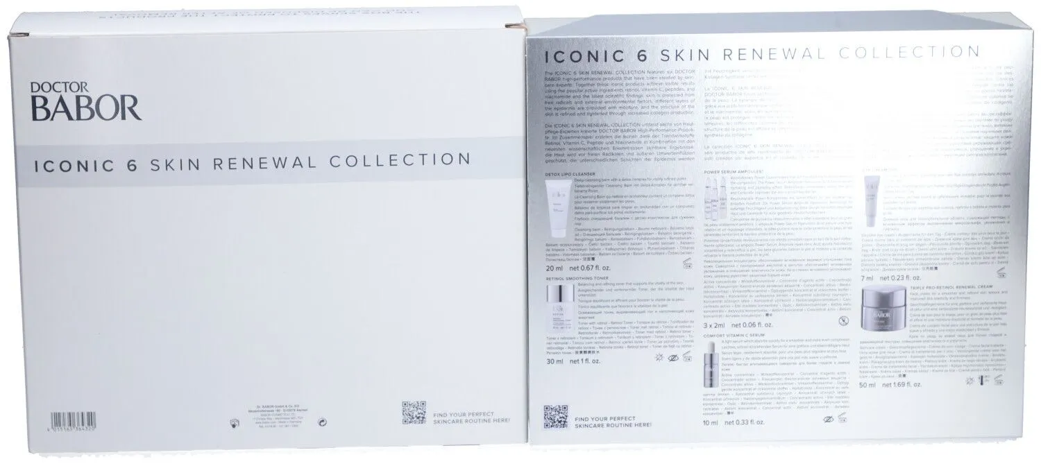 Doctor Babor Iconic 6 Skin Renewal Collection