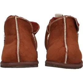SHEPHERD Pantoffeln Braun/Rot 50