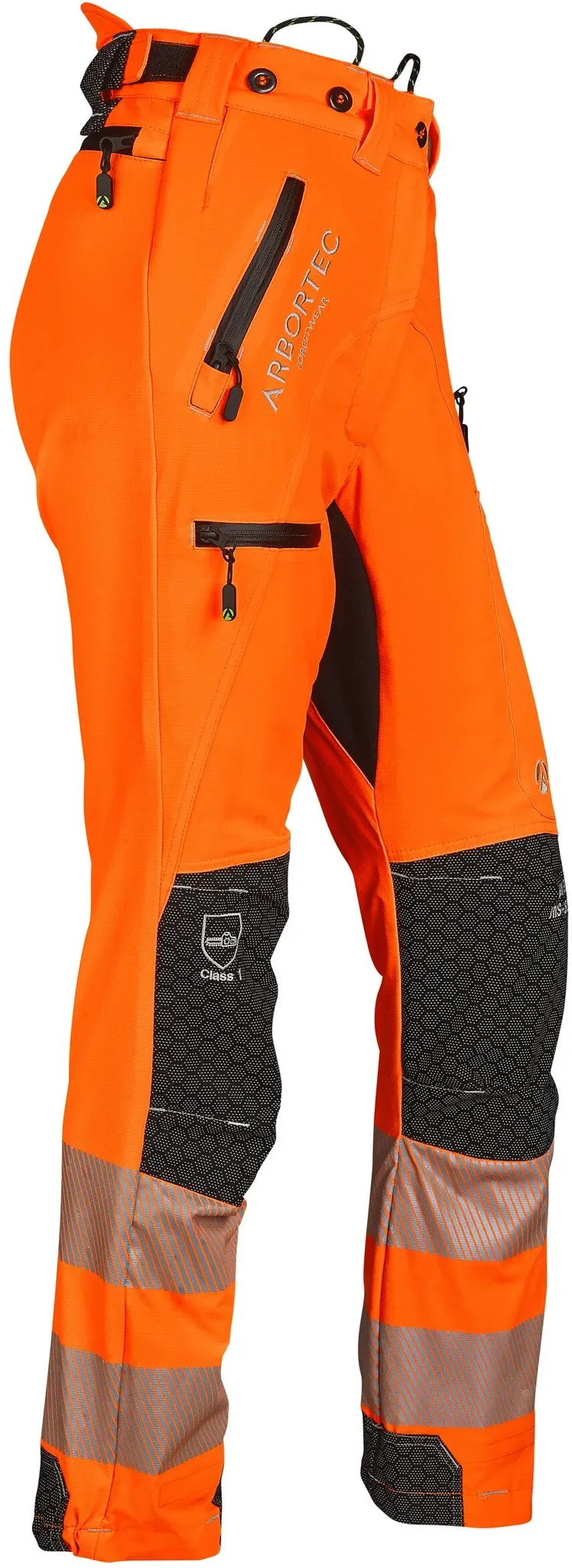 Arbortec Schnittschutz-Bundhose Breatheflex Pro Hi-Vis Female, high vis orange, 42/44