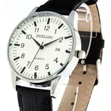 Excellanc Herrenuhr Kunstleder 40 mm 2900268