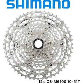 Shimano Deore CS-M6100 Kassette Silber 12-fach 10-51 Zähne
