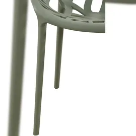 CLP Hope Gartenstuhl Sessel 59 x 59 x 80 cm oliv 2 St.