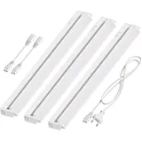 ledscom.de LED Unterbau-Leuchte LIWO 58cm, schwenkbar, je 979lm, warmweiß 3er Set