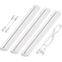 ledscom.de LED Unterbau-Leuchte LIWO 58cm, schwenkbar, je 979lm, warmweiß 3er Set
