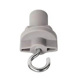 Deko-Light Zubehör für 3-Phasen-Schienensystem D Line Schilderhaken Stromschiene 3phasig Grau