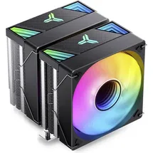 Jonsbo CR-3000 CPU-Kühler Dual Tower, ARGB - 2x 120 mm, schwarz