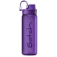 Satch Sport Trinkflasche BPA frei 650 ml, Auslaufsicher und Kohlensäure geeignet, für Sport- und Erfrischungsgetränke Lila