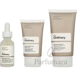 The Ordinary The Daily Set Cleanser, 50ml/Hyaluronic Acid 30ml/Natural Moisturizing Factors and HA, 30ml